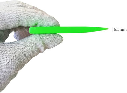 4 Inch PPF Squeegee Vinyl Wrap Tool Anti-Scratch Rubber Scraper Soft TPU Window Tint Tool for Paint Protection Film (Green Square)