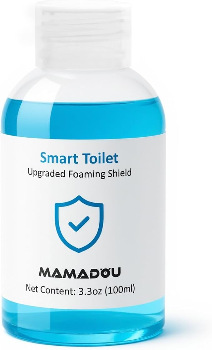 MAMADOU 100ml Smart Toilet Foaming Agent Splash Proof Foam Shield Cleaner Liquid Deodorizing Stain-Resistant Special Cleaning Toilet Bowl For Fresh Bathroom