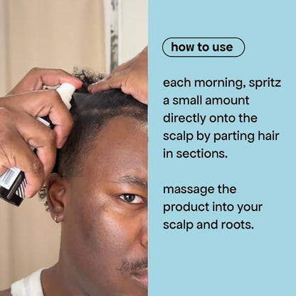 BONDIBOOST Intensive Thickening Spray [4.23 fl oz], Daily Leave In Hair Treatment to Reduce Hair Loss, Lightweight Mist for Thinning Hair + Density for Men & Women, Rosemary & Tea Tree Formula