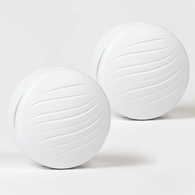 ScentSationals Circle Plug-In Air Freshener Unit - Fragrance Heater with 4 Strength Settings & Swivel Plug - Compatible with ScentSationals Fragrance Oil Refills (2 Pack)
