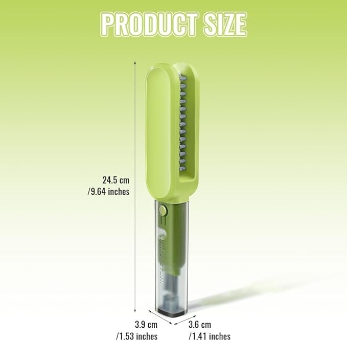 4-in-1 Blade Cleaning Brush with Knife Sharpener, Multi-Functional Dishwashing Brush, U-Shaped Pot Washing Brush, Kitchen Utensil Cleaner, Double-Sided Brush for Dishes(Knive Cleaning Tool)