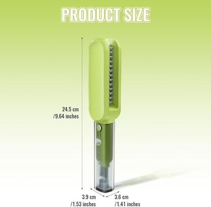 4-in-1 Blade Cleaning Brush with Knife Sharpener, Multi-Functional Dishwashing Brush, U-Shaped Pot Washing Brush, Kitchen Utensil Cleaner, Double-Sided Brush for Dishes(Knive Cleaning Tool)