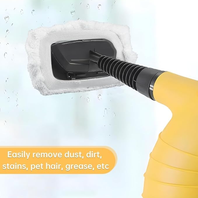 Steam Cleaner Accessories, Universal Reusable Steam Mop Pads, Steam Shot Attachments, Handheld Steam Cleaner Washable Microfiber Cloth (10 PCS)