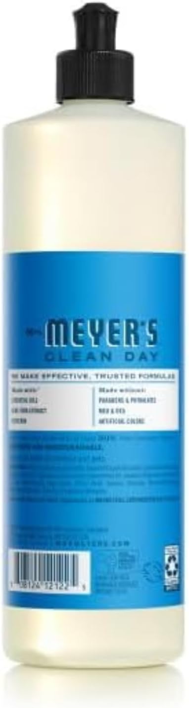 Mrs. MEYER'S Clean Day Dish Soap 16 FL OZ Each, Fresh Cut Grass, Blueberry, Dandelion, 1 CT (Variety Pack)