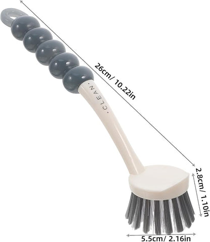 Hemoton Kitchen Dish Brush with Long Handle and Soft Bristles for Effective Sink Cleaning and Pot Scrubbing Dishwashing Brush for Household Kitchen Use