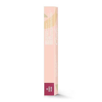 Oulac Rose Retractable Eyeliner Pencil 2in1 Waterproof Makeup Pen for Eye Liner and Lip Liners, Smooth and Creamy, Long Lasting Matte Finish, Vegan & Cruelty-Free, 05 Dried Rose