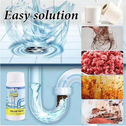 Drain Cleaner — Drain Powder, Powerful Sink and DrainCleaner Powder, Fast Foaming, Powerful Stain Removal (1 pcs)