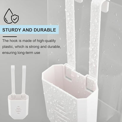 Toilet Tank Tablet Holder, 3.7 x 2.9 x 0.7 Inch Hanging Toilets Bowl Tablet Holder, Toilet Tank Bleach Tablets Bracket(SIZE:1 Pcs)