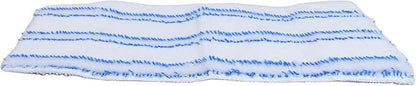 FABULETTA 2 Pack Replacement Mop Pads for Vaporflexi Brush, Microfibre Cleaning Cloths for Eco Pro 3.0 with Scrubbing Strips, Reusable Washable Floor Refills for Tough
