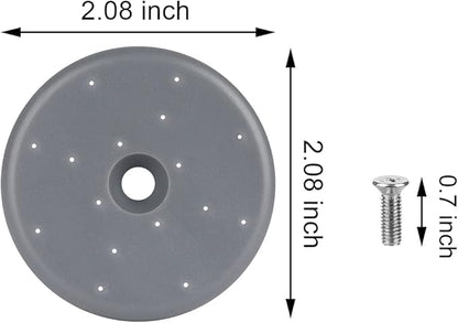 Spray Valve Repair Kit 1.42 GPM Pre-Rinse Spray Face for All Commercial Faucet Sink Dish Sprayer Valve, Touch On Kitchen Sink Faucets Repair Kit Replacement, Gray