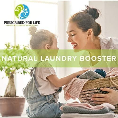 Prescribed For Life Borax Powder, Household Laundry Booster, Slime Activator & Multipurpose Cleaning Powder, All Natural Sodium Borate (2kg / 4.4lb)
