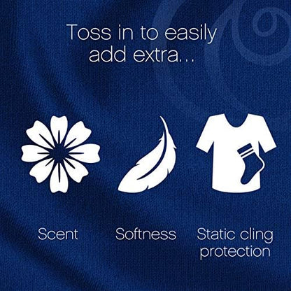 Downy Infusions Fabric Softener Dryer Sheets, Bliss, Sparkling Amber & Rose, 90Count