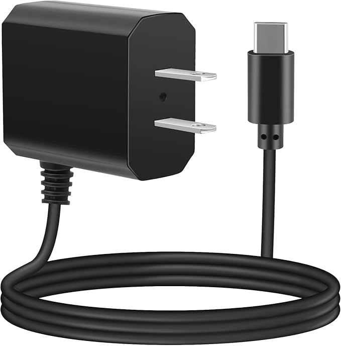 5V USBC Charger for VASSON HHL-RO1 Fabric Shaver Electric Lint Remover Rechargeable Lint Shaver DC 5V USB TypeC Replacement Adapter Power Supply Cable Cord