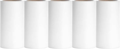 4.6 inch Lint Roller Refills Only for Evercare Giant Lint Roller for Pet Hair 4.6 in Giant Extreme Stick Refills 60 Sheets per Roll 5 Pack Total 300 Sheets