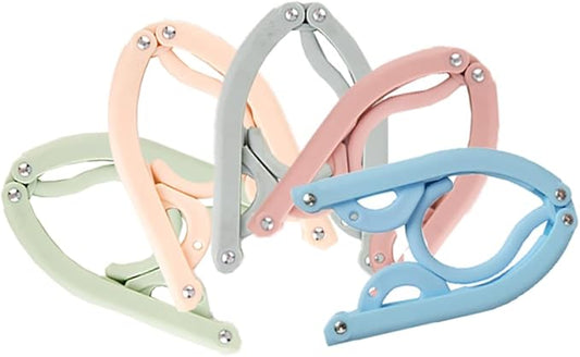 10Pcs Travel Hangers for Cruise Foldable Hangers - Portable Folding Clothes Hangers Travel Accessories Foldable Clothes Drying Rack Cruise Essentials