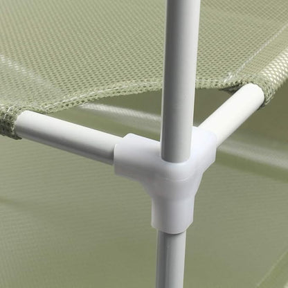 Growsun Sweater Drying Rack 6-Layer Stackable Cloth Mesh Dry Net,Green(Connector Updated)