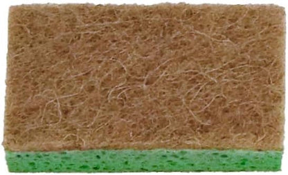 Superio Non-Scratch Cellulose Sponge Scrub Heavy Duty Kitchen Sponges Scrubbers with Scouring Pad (1)