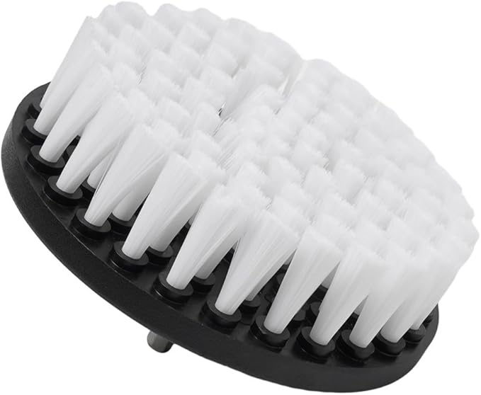 Inch Soft Bristle Electric Drill Brush Cleaner Attachment for Carpet, Rug, Leather Upholstery, Sofa, Chair, and Furniture Cleaning — Compatible with All