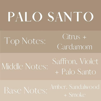 River Birch Luxury Linen and Room Spray - Palo Santo Home Signature Scent - Room Fragrance Spray - Fragrant Fresh Linen Air Freshener For Bedding - Handmade in Texas - 4 oz Glass Amber Bottle