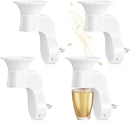 SCENTORINI Wall Fragrance Plug in, 4 Pack Rotatable WallFlower Plug in Compatible with Bath and Body Works WallFlower Fragrance Refills, ETL Certified, Fragrance Diffuser Plug for Home, Room, Office