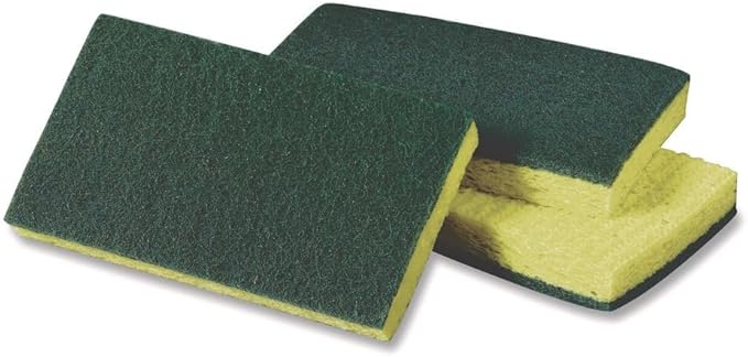 Scotch-Brite Professional Medium-Duty Scrubbing Sponge, 3 1/2 x 6 1/4, 10/Pack