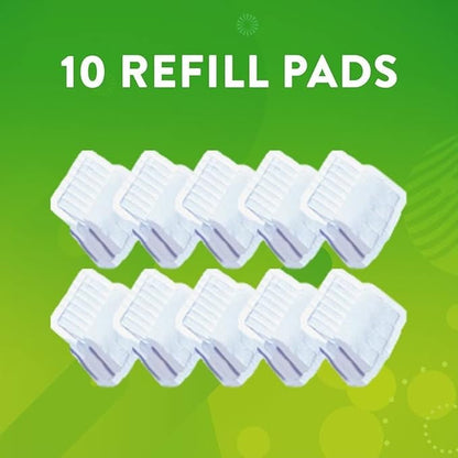 Scrubbing Bubbles Fresh Brush Flushables Refill, Toilet and Toilet Bowl Cleaner, Eliminates Odors and Limescale, Floral Fusion Scent, 10 Count (Pack of 1)