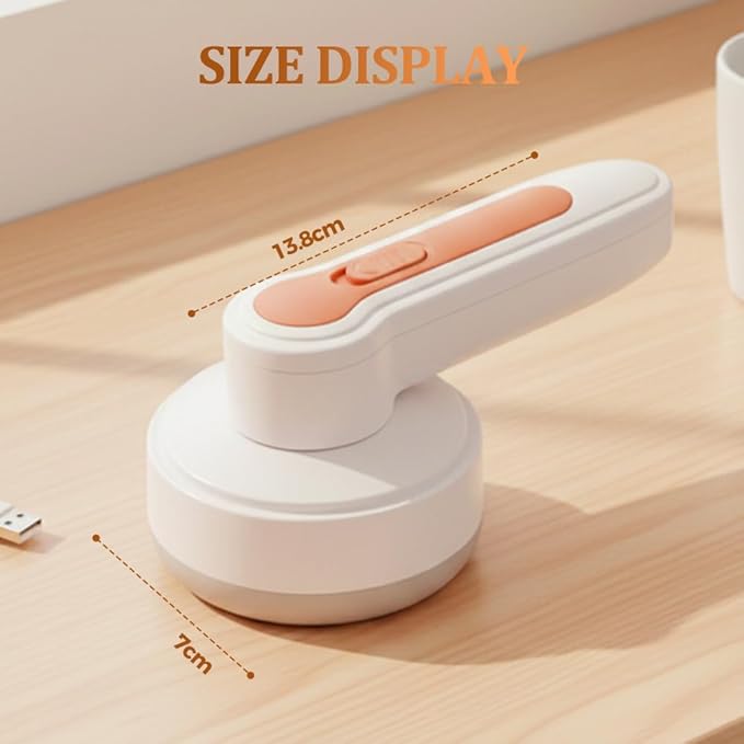 Electric Fabric Shaver and Lint Remover, 2026 New Rechargeable Lint Shaver for Clothes, Electric Sweater Shavers to Remove Pilling for Clothes and Furniture (1 Pcs)