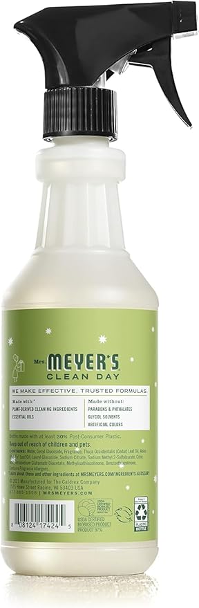 Mrs. Meyer's Clean Day Countertop Spray, Iowa Pine, 16 Fluid Ounce (Pack of 2)