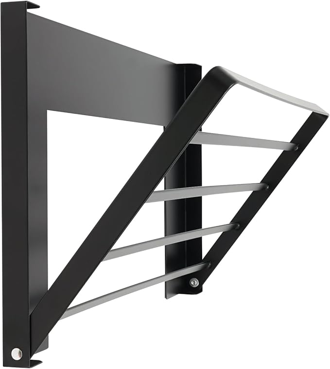 Magnetic Folding Shelf for Clothes and Towels,Clothes Drying Rack, Space-Saving Magnet Shelf Mount on Washing Machine/Fridge,Folding Rack for Laundry Room