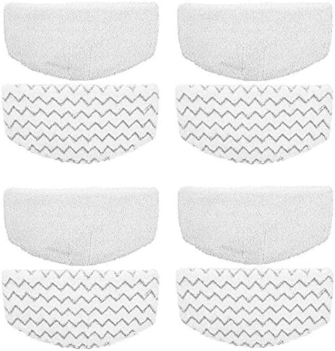 8 Pack Replacement Pads for Bissell Powerfresh Hard Floor Steam Cleaner 1940 1440 1806 Series Steam Mop Compare to Part # 5938 & 203-2633