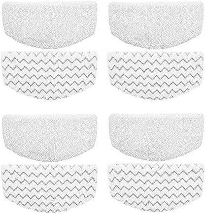 8 Pack Replacement Pads for Bissell Powerfresh Hard Floor Steam Cleaner 1940 1440 1806 Series Steam Mop Compare to Part # 5938 & 203-2633