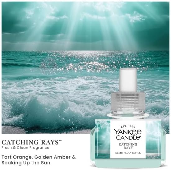 Yankee Candle Catching Rays ScentPlug Refills (Pack of 4)