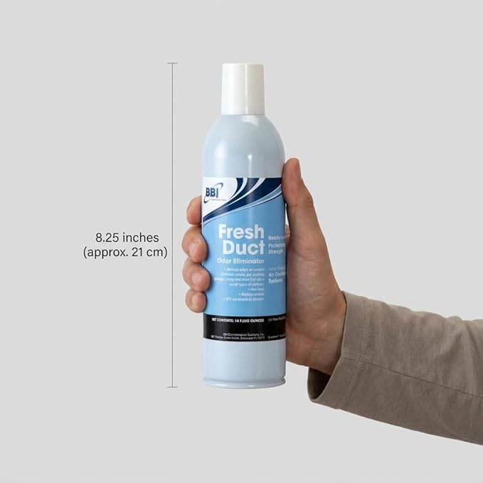 BBJ 472-06 - Fresh Duct Odor Eliminator, 14 Oz Aerosol Spray