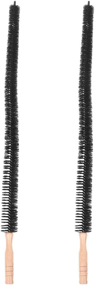 Artibetter 2pcs Flexible Dryer Vent Cleaning Brush Long Handle Washing Machine Drum Brush Multipurpose Drain Pipe Cleaner for Home Appliance Maintenance