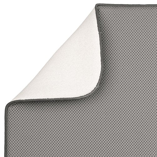 InterDesign 41141 Solid Large 24" x 18" Mat Black