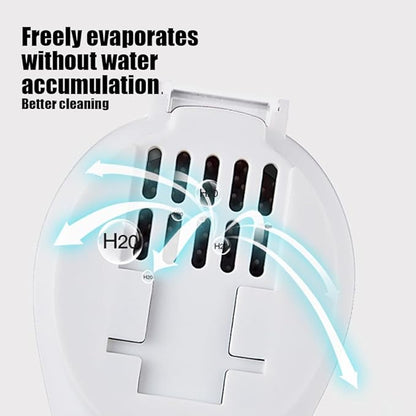 Modern Flexible Silicone Toilet Caspa for Home, Modern Home Flexible Silicone Toilet Brush, Deep Cleaning Silicone Toilet Brush and Holder Set with Dispenser, No-Slip Handle & Flexible Bristles (2-CD)