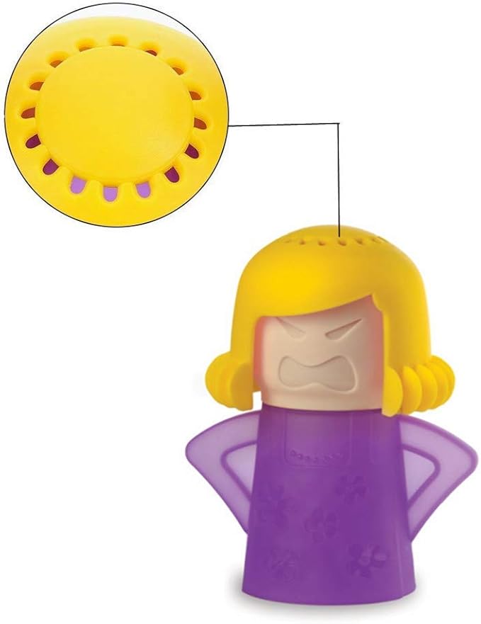 Microwave Oven Steam Cleaner Easily Cleans the Crud In Minutes Microwave Oven Steam Cleans With Vinegar and Water for Home Office Kitchens (Purple)