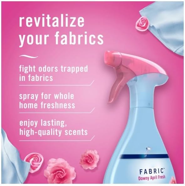 Fabric Spray Air Freshener, Fresh Scent – Odor Eliminator for Fabrics, 23.6 fl oz- 1 pack