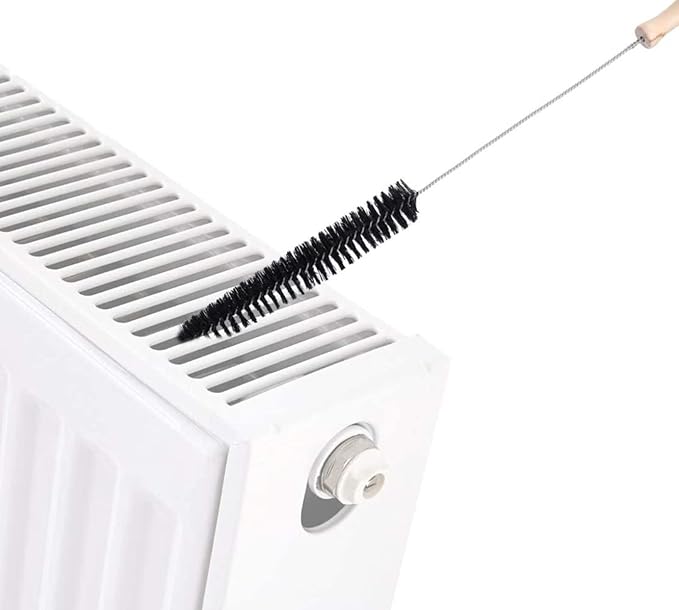 MaximalPower Clothes Dryer Lint Vent Exhaust Trap Cleaner Brush - Lint Remover with Long Coil Brush for Dryer, Fridge (1 Pack)