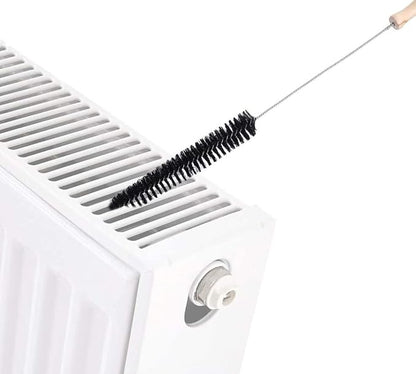 MaximalPower Clothes Dryer Lint Vent Exhaust Trap Cleaner Brush - Lint Remover with Long Coil Brush for Dryer, Fridge (1 Pack)