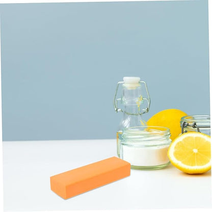 Cabilock Limescale Eraser Cleaner for Stainless Steel Household Cleaning Rubber for Kitchen and Bathroom Stains Rust and Limescale for Pots Pans and Sinks