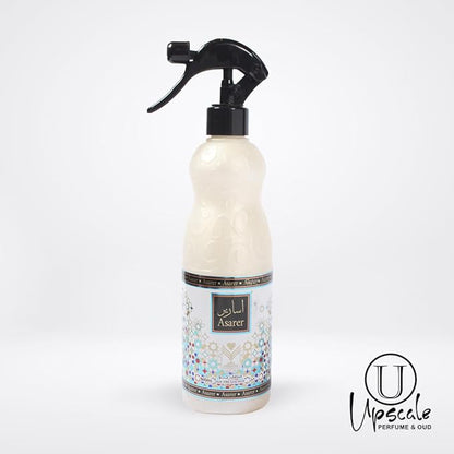 Almas Perfumes Asarer Air Freshener - 480ML 16.9FL.OZ of Fabric spray - Natural Aged Oud Scent - Odor Fighting Room Spray - long lasting Aroma for home