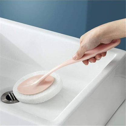 Bathtub Cleaning Brush Handheld Toilet Sponge Brushes Floor Ceramic Tile Cleaner Bathroom Brush