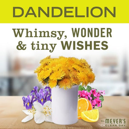 Mrs. MEYER'S CLEAN DAY Multi-Surface Everyday Cleaner, Dandelion Scent, 16 Fl Oz (Pack of 6)