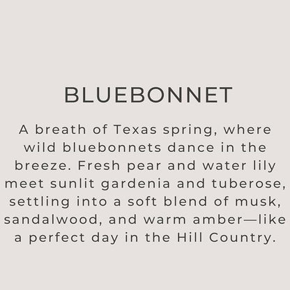 River Birch Bluebonnet Scented Linen and Room Spray | Home Fragrance | 4 oz Glass Amber Bottle | Luxury Signature Scent | Handmade in Texas
