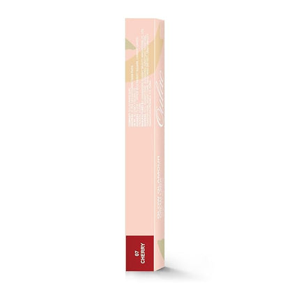 Oulac Red Eyeliner Pencil Retractable 2in1 Waterproof Eye Liner and Lip Liners, Smooth and Creamy, Long Lasting Matte Finish, Vegan & Cruelty-Free, 07 Cherry