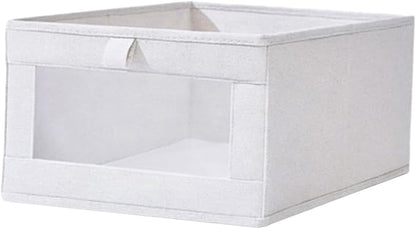 Storage Basket Collapsible Clothes Organizer, Storage Bins Laundry Basket, for Dirty Clothes Underwear Cabinet Bathroom