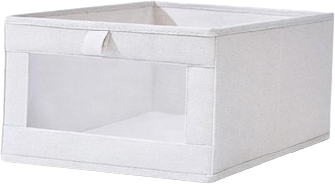 MagiDeal Storage Basket Clothes Organizer Drawer Closet Organizer Laundry Basket Storage Bins for Blanket Bed Sheets Jeans Toys Dorms
