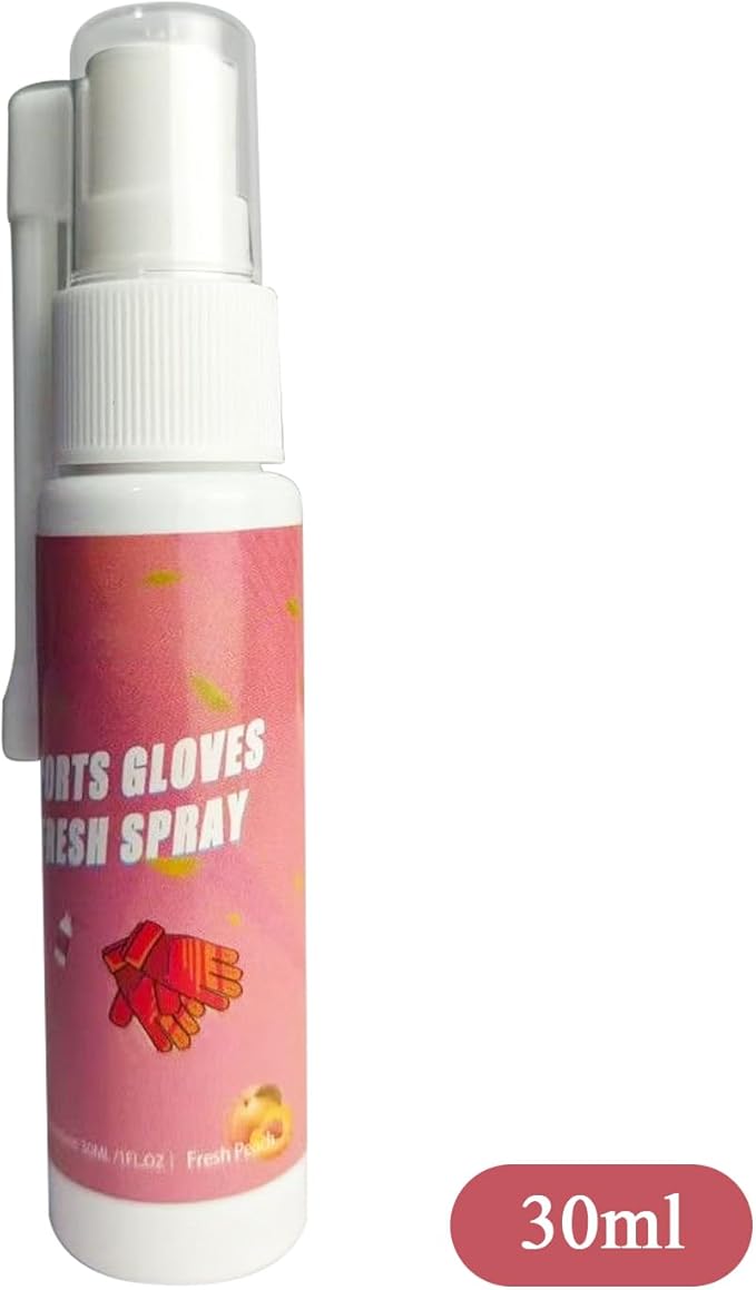 Boxing Glove Deodorizer 30ml, Gym Bag Freshener Spray for Work Boots, Athletic Gear, Gloves, Clothes, Helmets, Shoes, Hockey Equipment, Sports Use