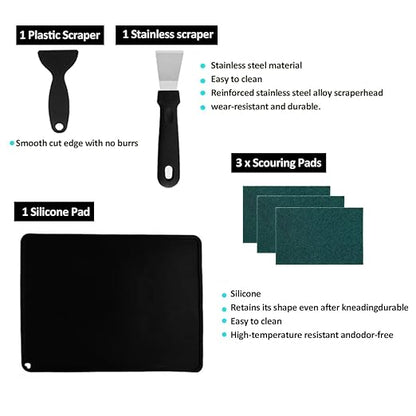 Resin 3D Printer Tool Kit, Stainless Steel Funnel with Strainers, Silicone Mat, Resin Filters & Basic Accessories for SLA/DLP/LCD 3D Printing Post-Processing